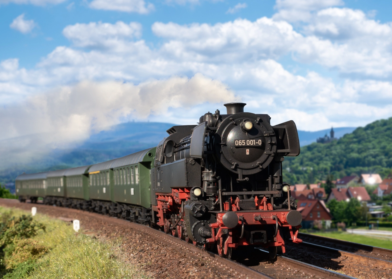 Trix H0 22664 Dampflokomotive Baureihe 065 DB