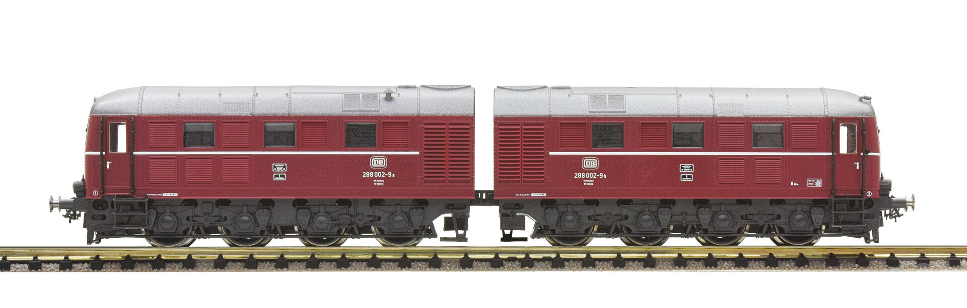 Fleischmann Spur N 725100 Dieselelektrische Doppellokomotive 288 002-9 DB