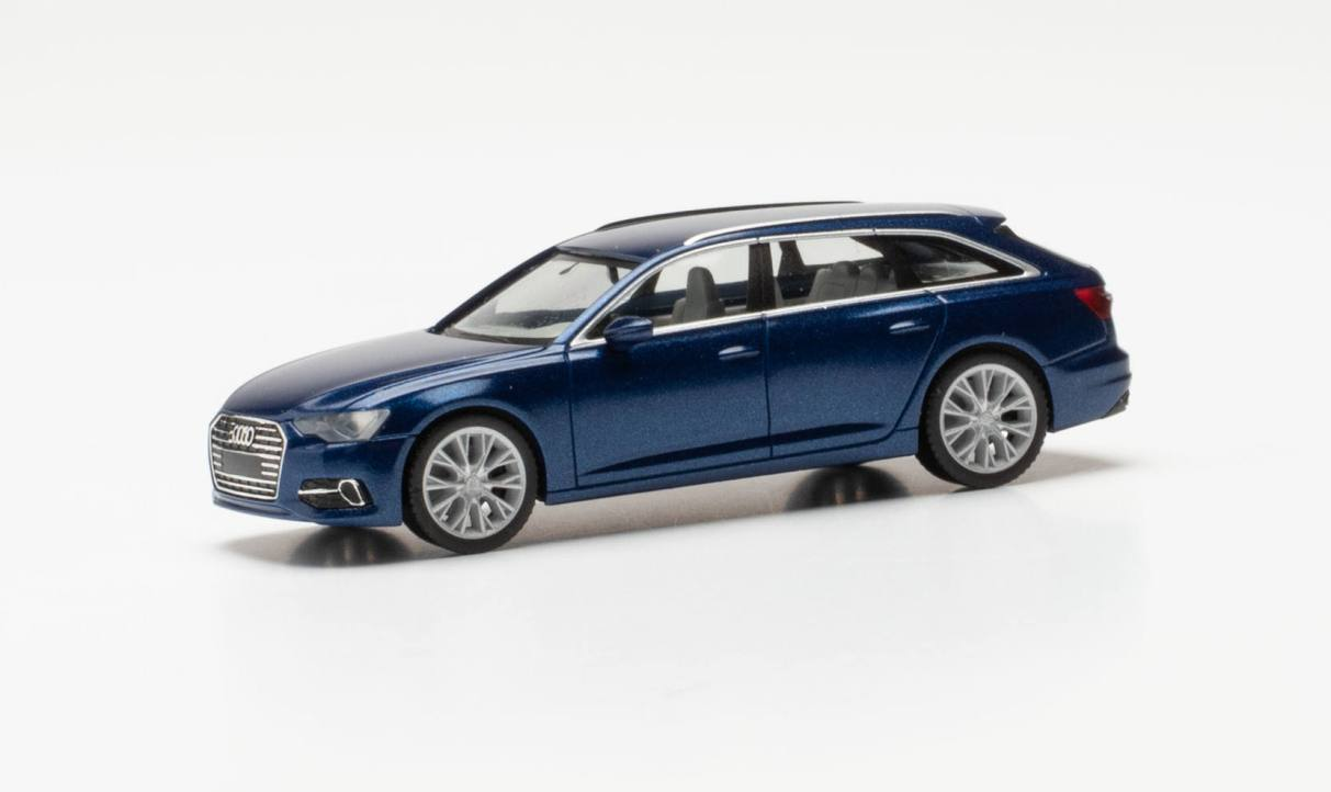 Herpa 430647-004 Audi A6 Avant sepangblau metallic