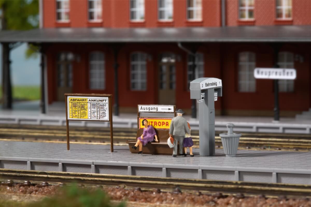 Auhagen 14485 Spur N Bahnhof Neupreußen