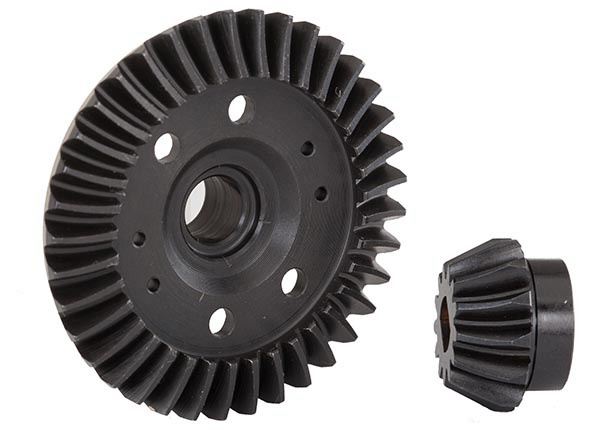 TRAXXAS® 6879R Differential Tellerrad 37Z Ritzel 13Z spiralverzahnt hinten 