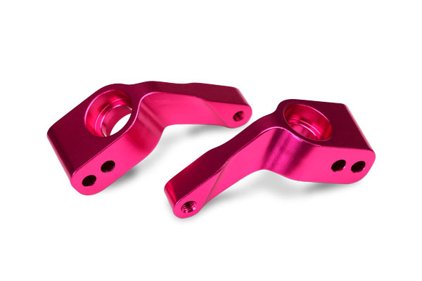 TRAXXAS® Achshalter hinten 2 Stück aus Aluminium in pink
