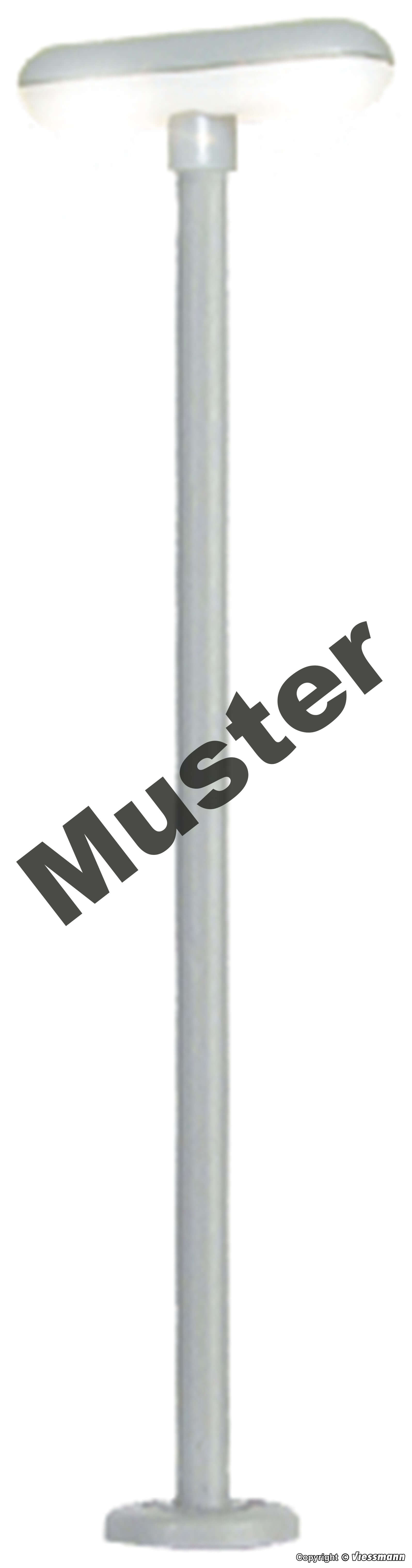 Viessmann 6626 Bausatz Bahnsteigleuchte 2 LEDs weiß