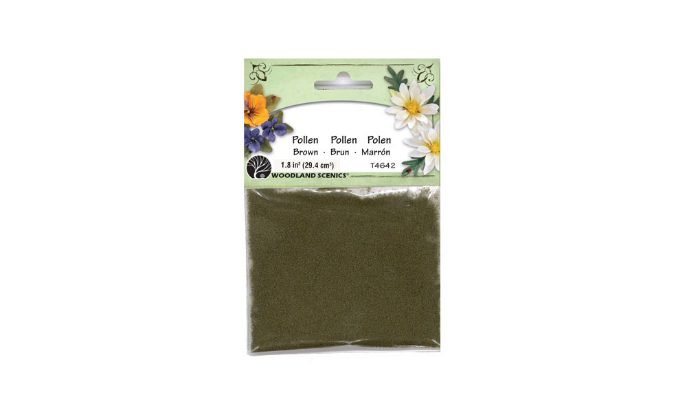Woodland Scenics T4642 Pollen braun brown Paper Flower 
