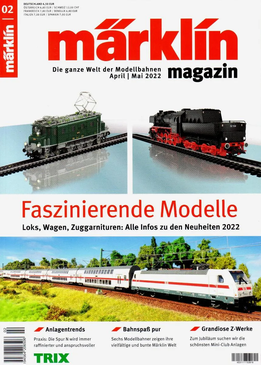 Märklin 365656 Märklin Magazin 2/2022