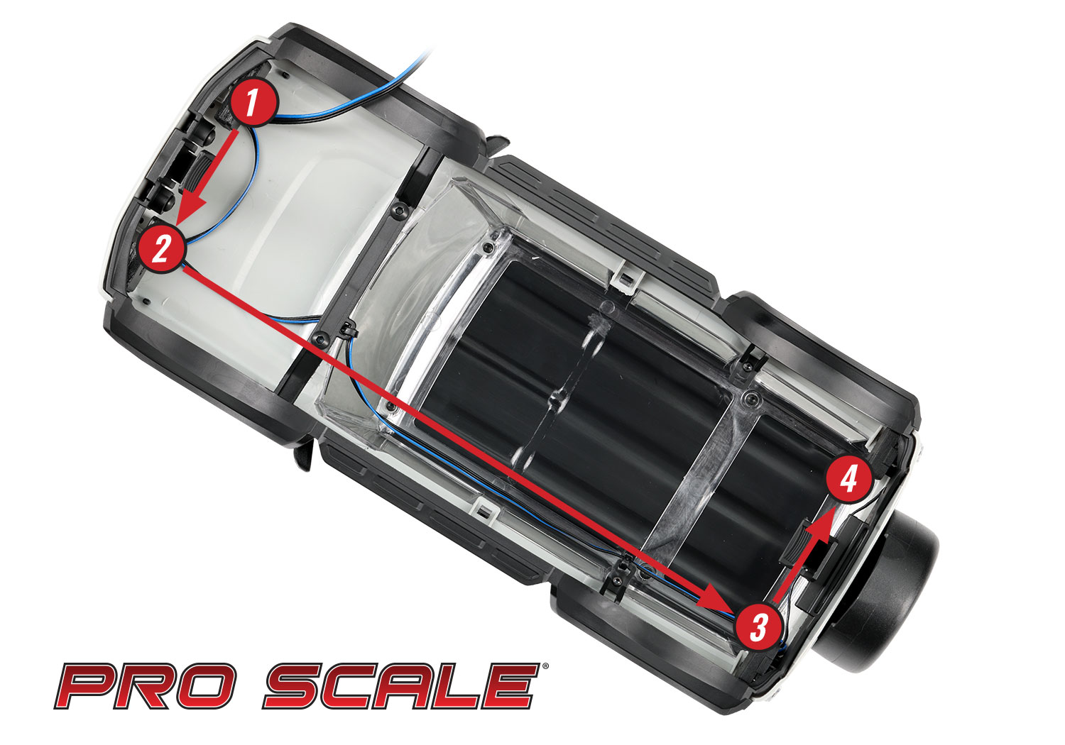 TRAXXAS® 9784 TRX-4M Defender Pro Scale LED-Light-Kit