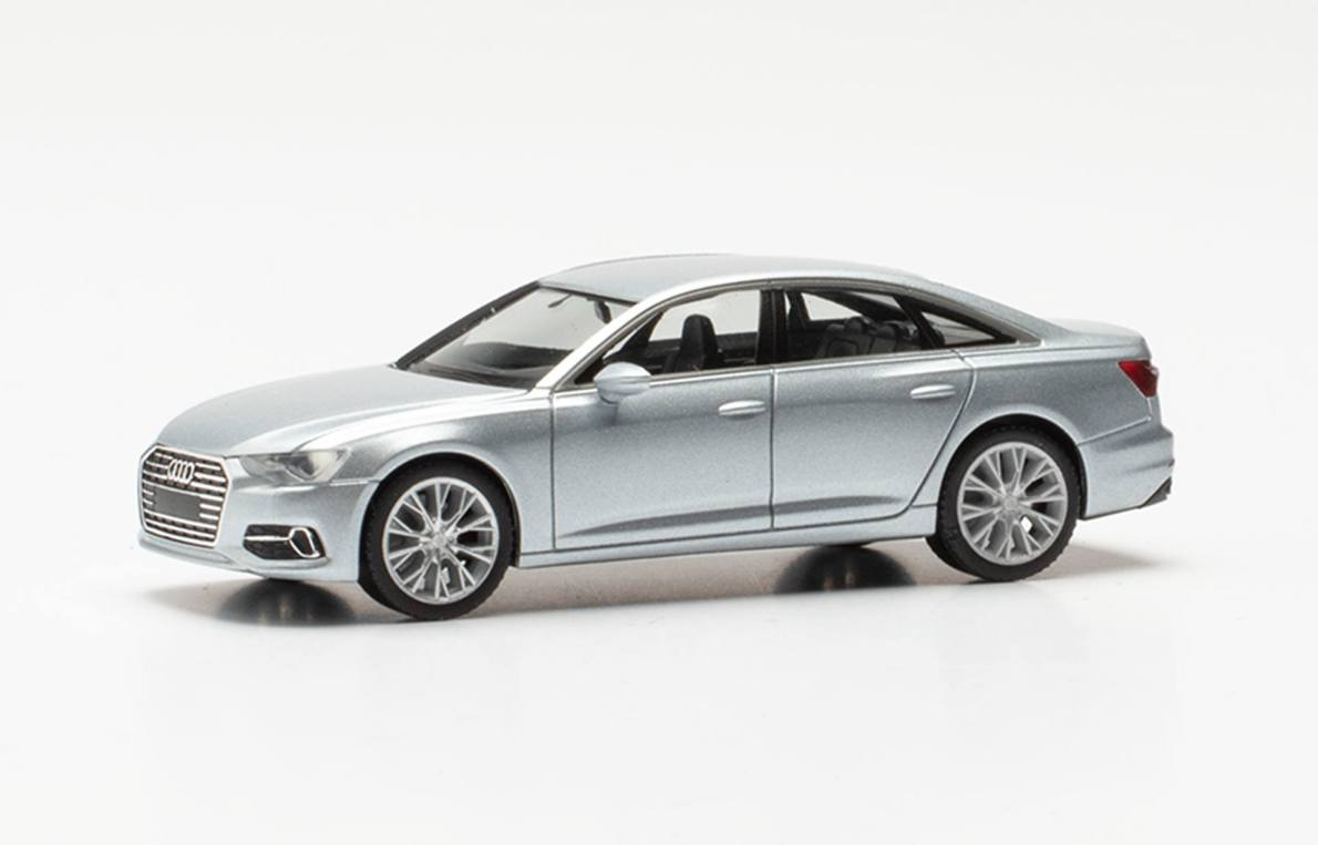 Herpa 430630-004 Audi A6 Limousine florettsilber metallic
