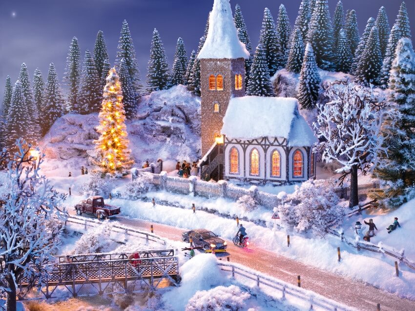 NOCH 60815 Perfekt-Set Winter-Landschaft mit DVD