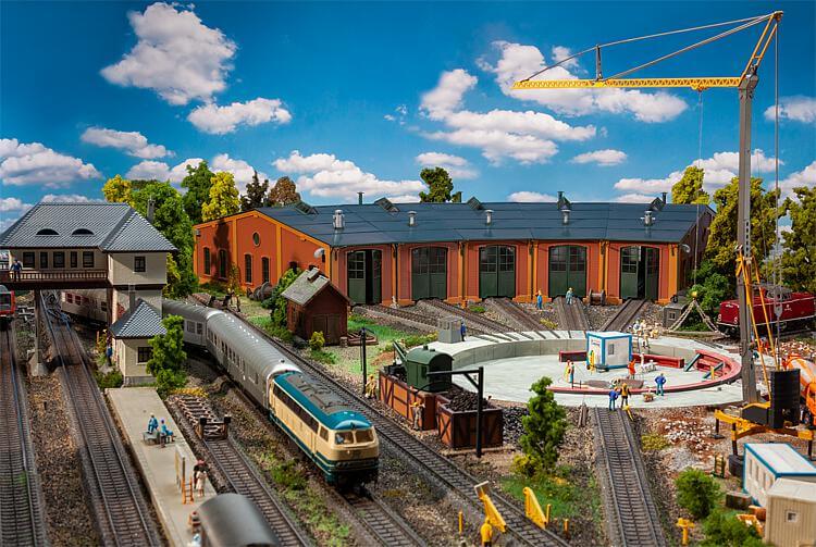 Faller 120281 H0 Ringlokschuppen mit 12°-Teilung