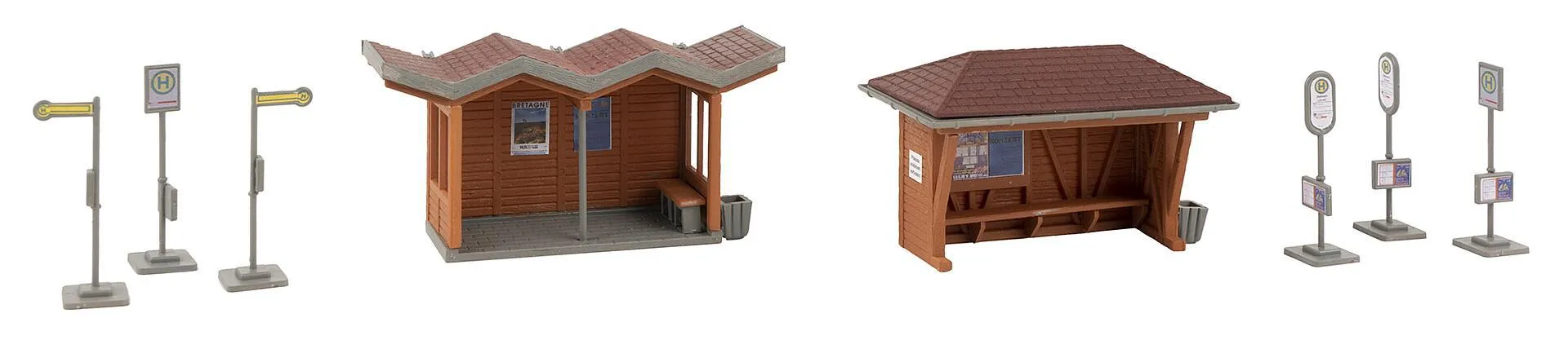 Faller 190084 Aktions-Set Wohnanlage