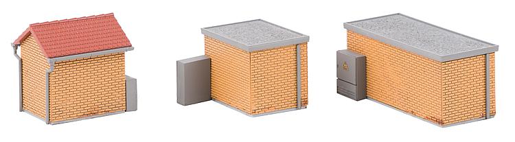 Faller 120266 H0 Trafostationen in Ziegelbauweise