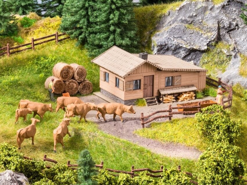 NOCH H0 65616 Themen-Set Alm