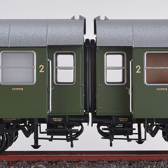 BRAWA 46305 PERSONENWAGEN B3YG UND BD3YG DER DB 2ER-SET