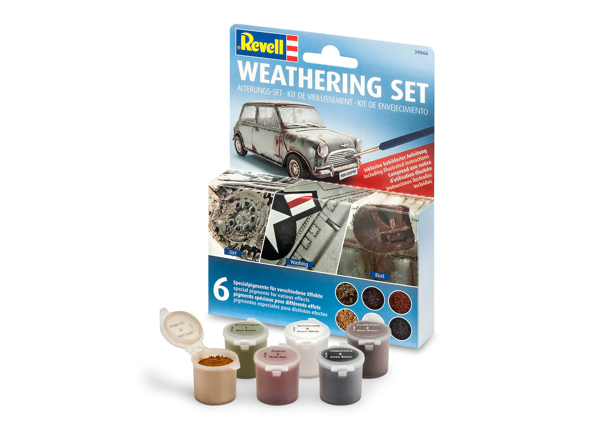 Revell 39066 Weathering Set 6 Pigmente