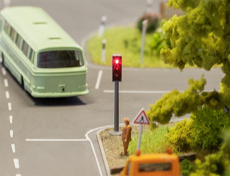 Faller 161840 2 LED-Ampeln mit Elektronik