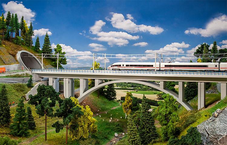 Faller 222573 Spur N Moderne Beton Bogenbrücke
