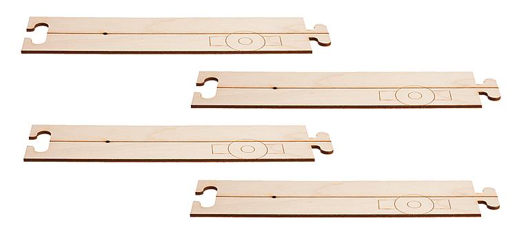 Faller 161911 Car System Laser-Street Fahrbahn gerade Stoppstellen