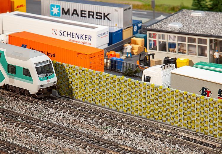 FALLER 180423 H0 Lärmschutzwand Mauer
