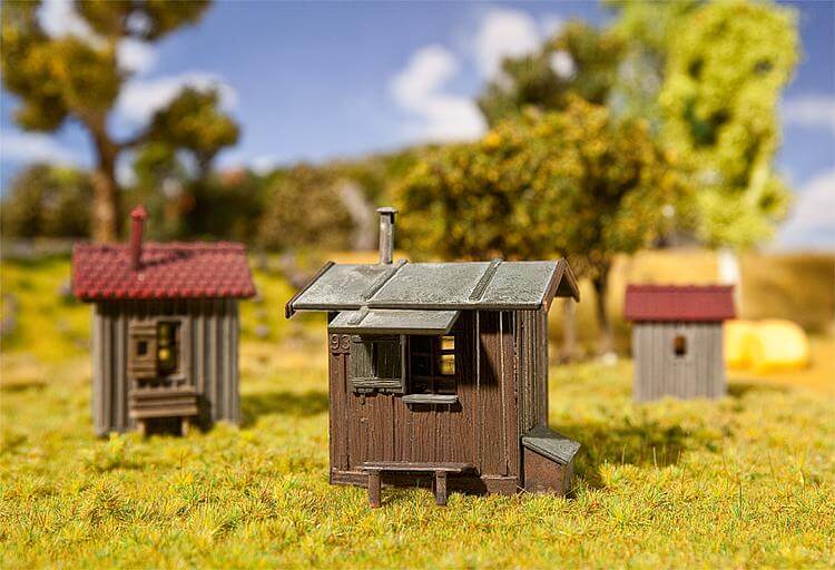 Faller H0 120211 Streckenhäuschen/ Geräteschuppen