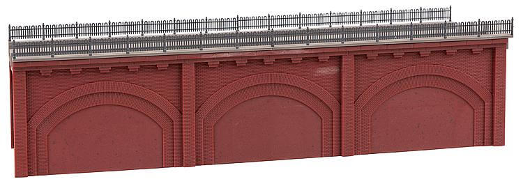 Faller 120573 H0 Arkaden mit zweigleisigem Gleisbett