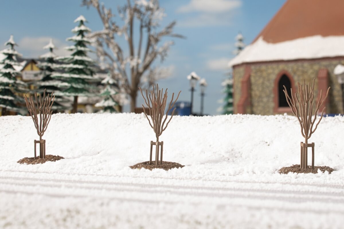 Auhagen 70951 H0 N TT Junge Bäume Winter
