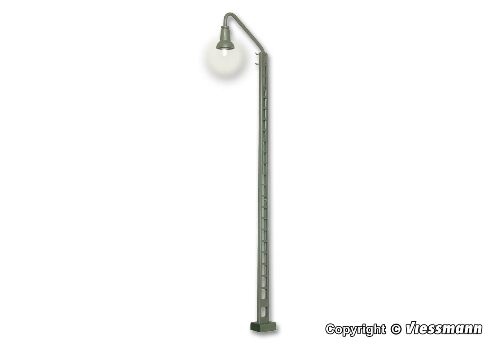 Viessmann 63841 Bahnbetriebswerkleuchte Kontaktstecksockel LED warmweiß