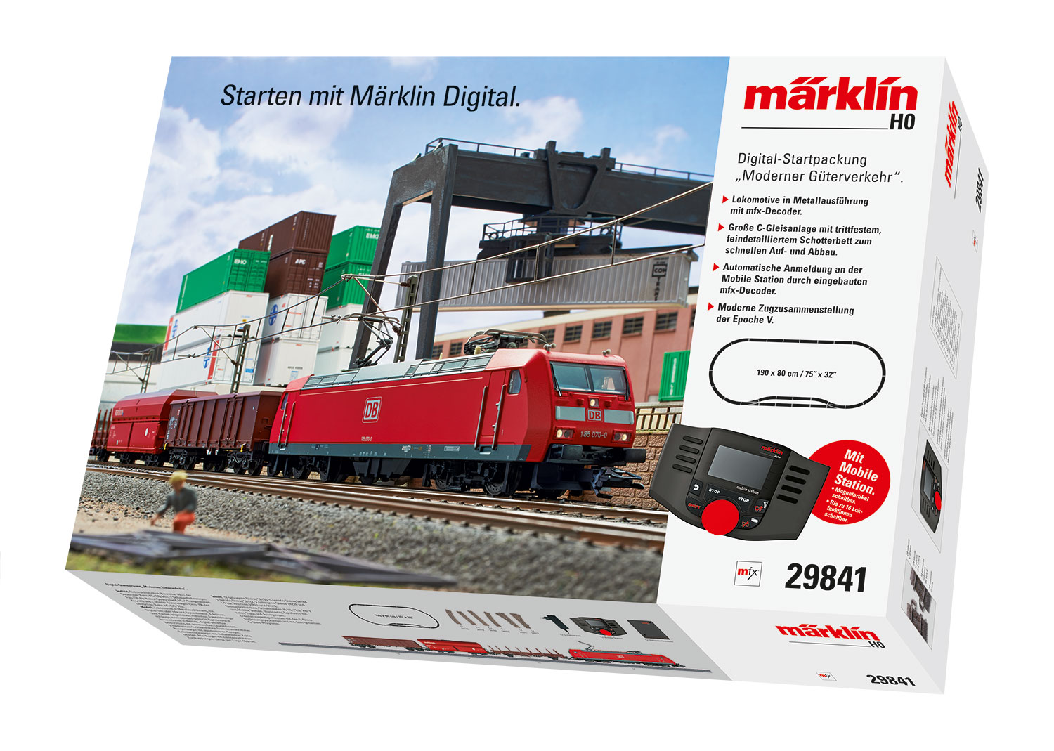 Märklin 29841 Märklin Digital-Starpackung Moderner Güterverkehr