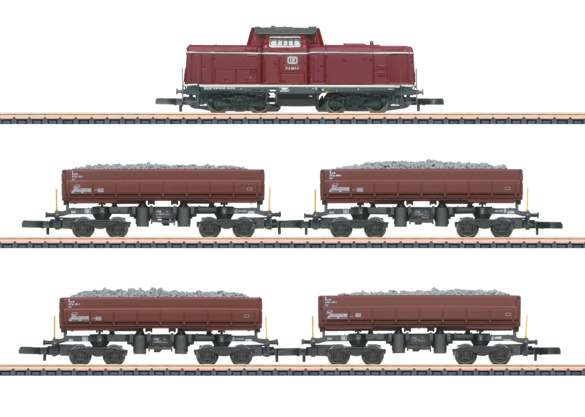Märklin mini-club 81372 Zugpackung Bauzug EfW 