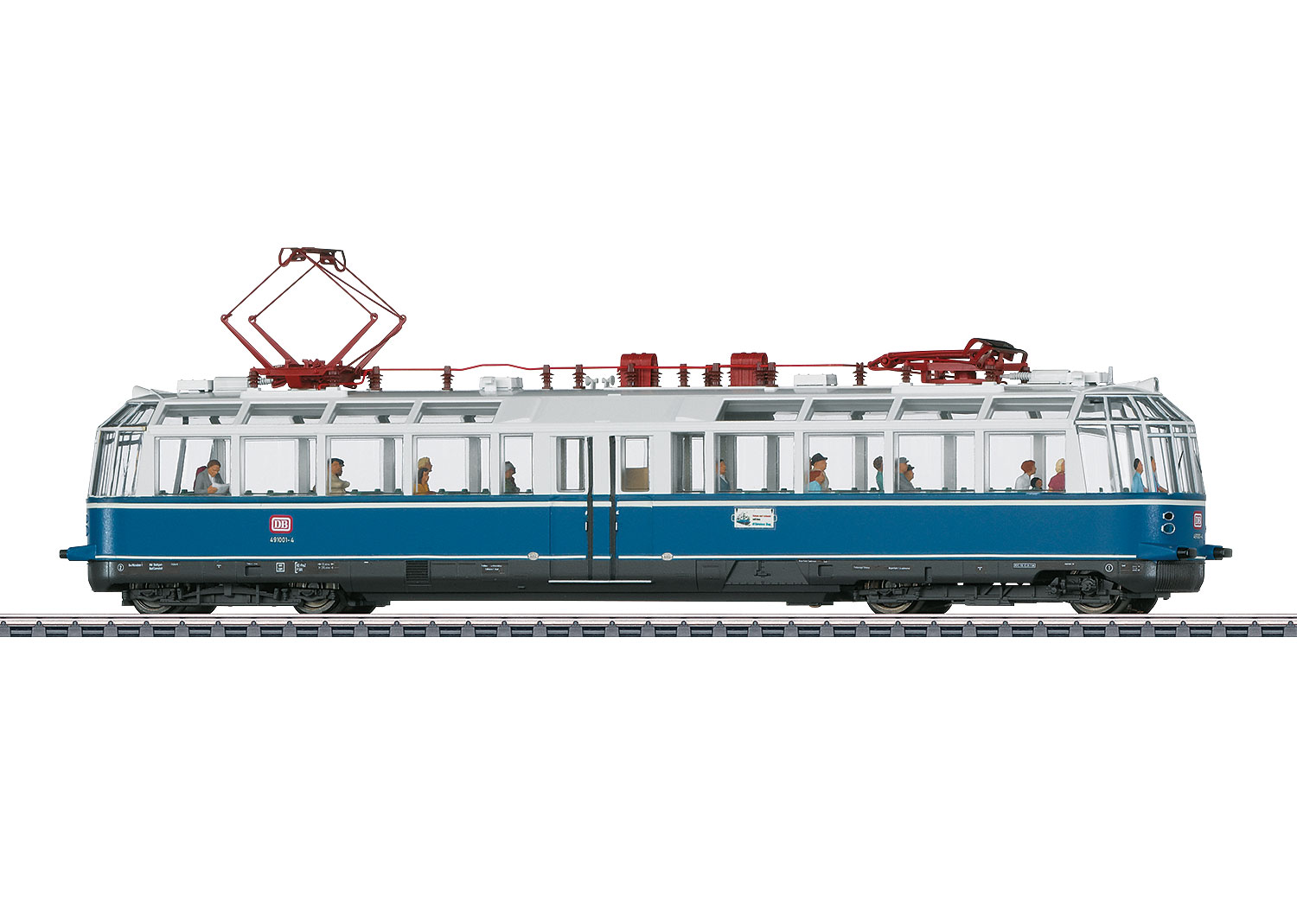 Märklin 37584 Elektrischer Aussichtstriebwagen Baureihe 491 "Gläserner Zug"