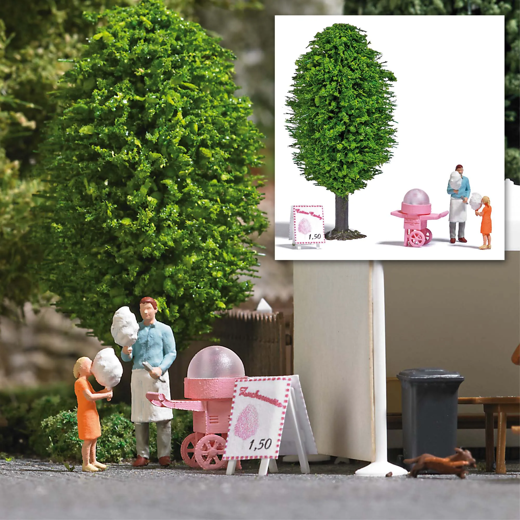 Busch 7996 Zuckerwatte Action Set