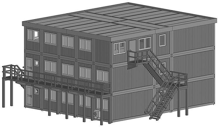Faller 130133 Baucontainer