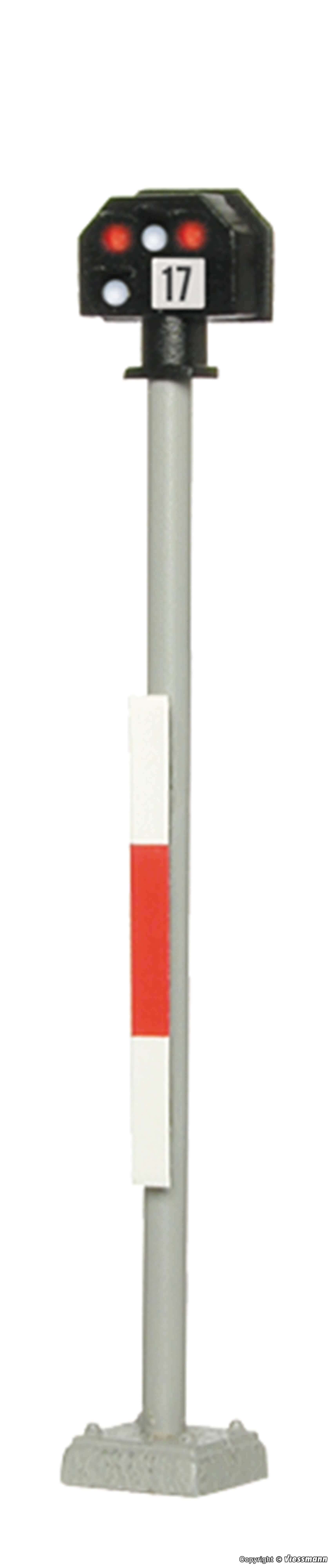Viessmann 4017 H0 Licht-Sperrsignal hoch