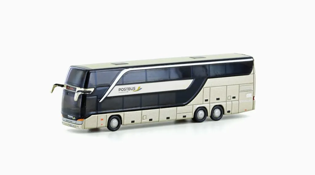 Lemke LC4487 Setra S 431DT Postbus (AT), metallic gold