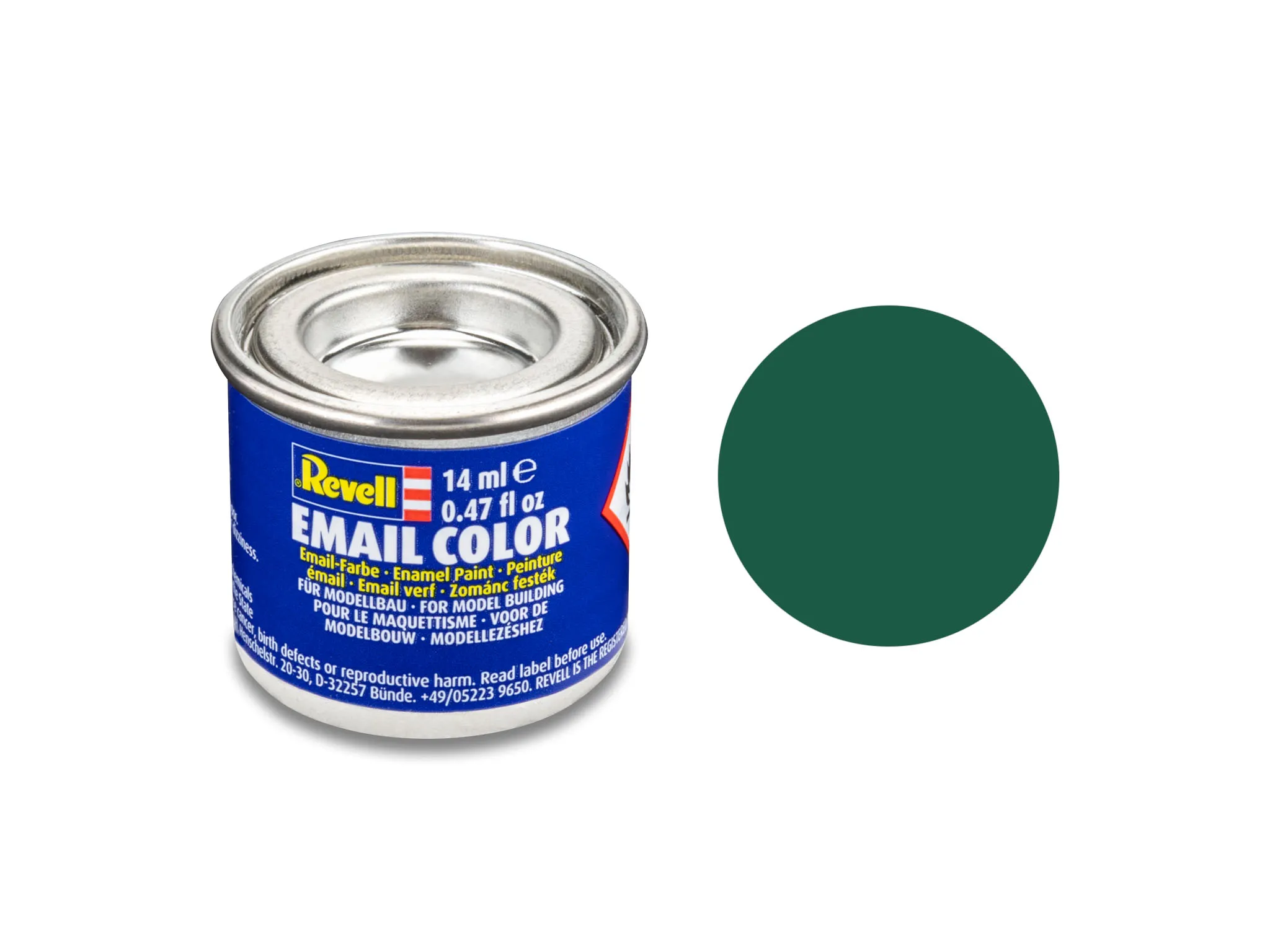 Revell 32139 Email Color Dunkelgrün matt 14 ml