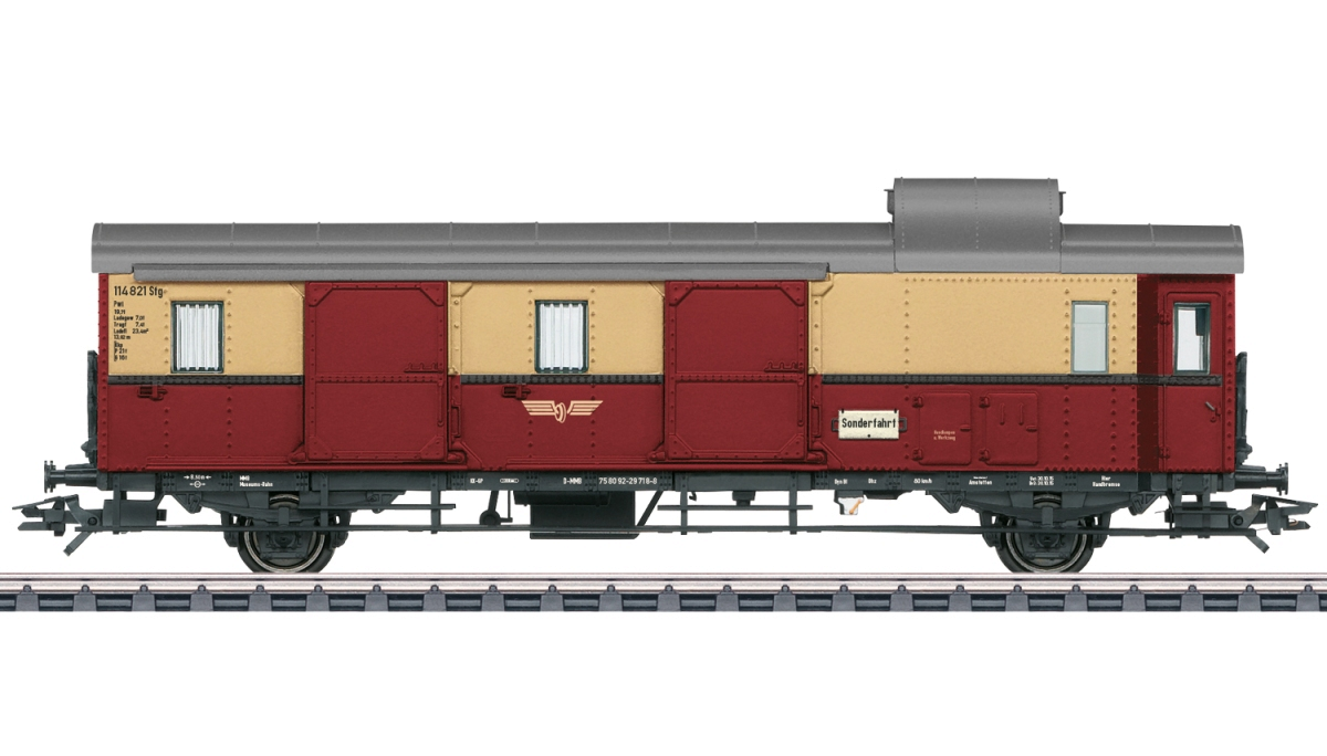 Märklin 43158 Donnerbüchse Gepäckwagen Pwi Museumsbahn-Wagen
