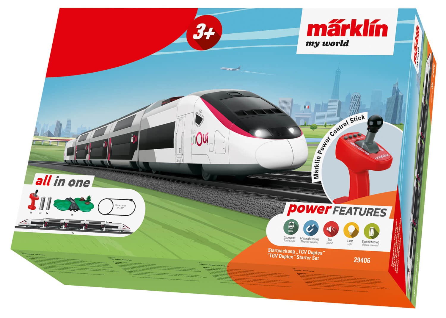 Märklin my world 29406 Startpackung TGV Duplex
