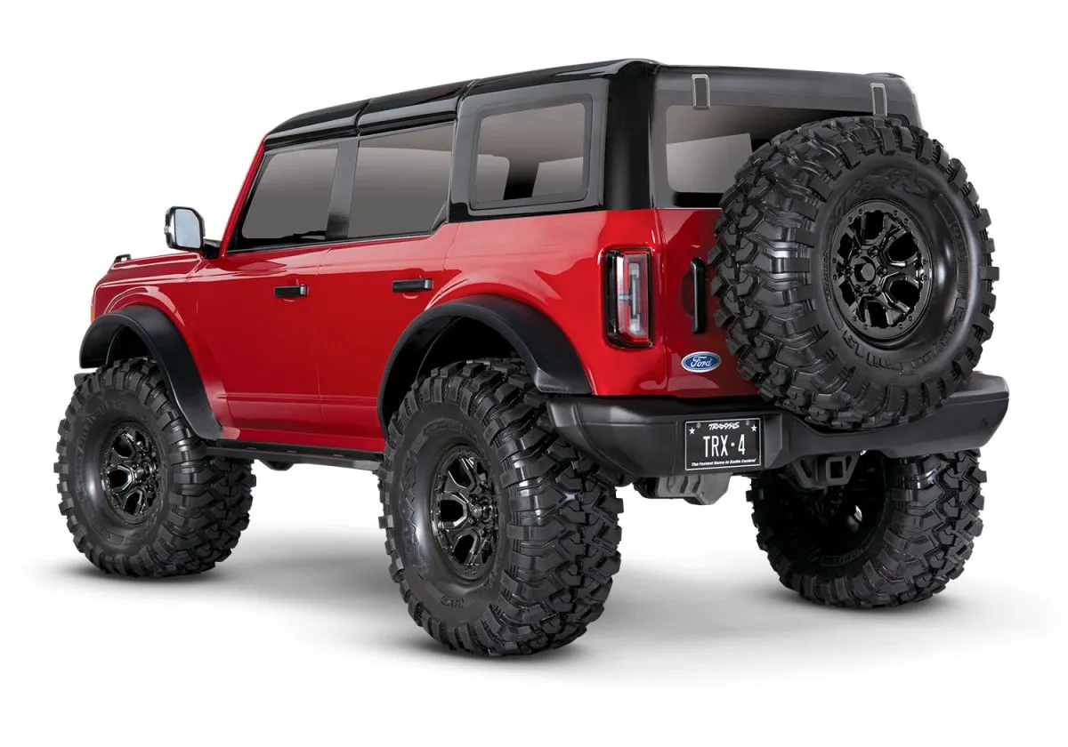 TRAXXAS® 92076-4RED TRX-4 Ford® Bronco 4x4 rot 