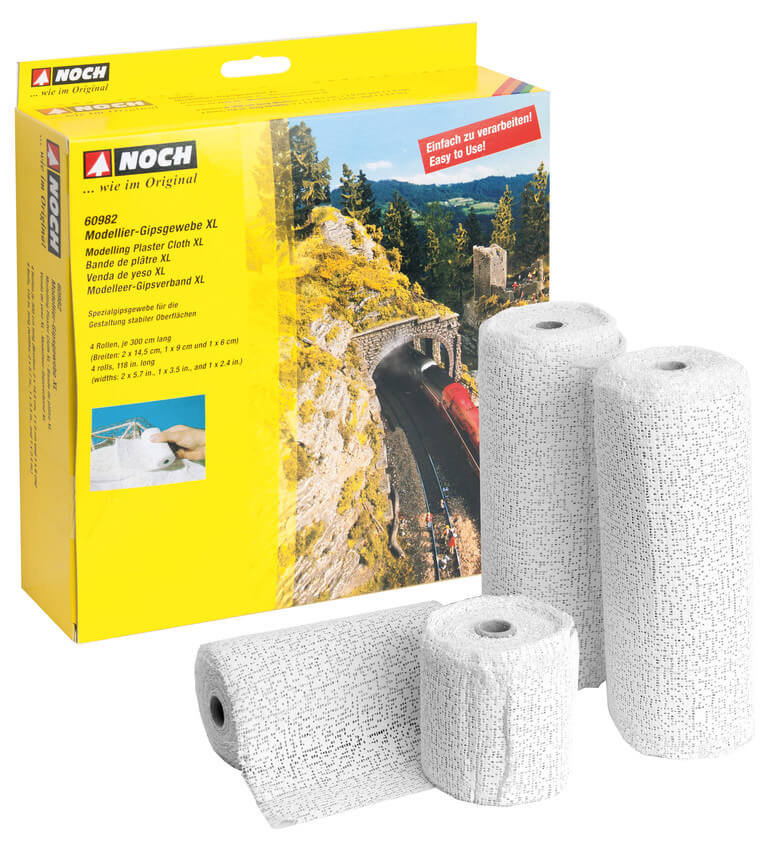 NOCH 60982 Modellier-Gipsgewebe XL