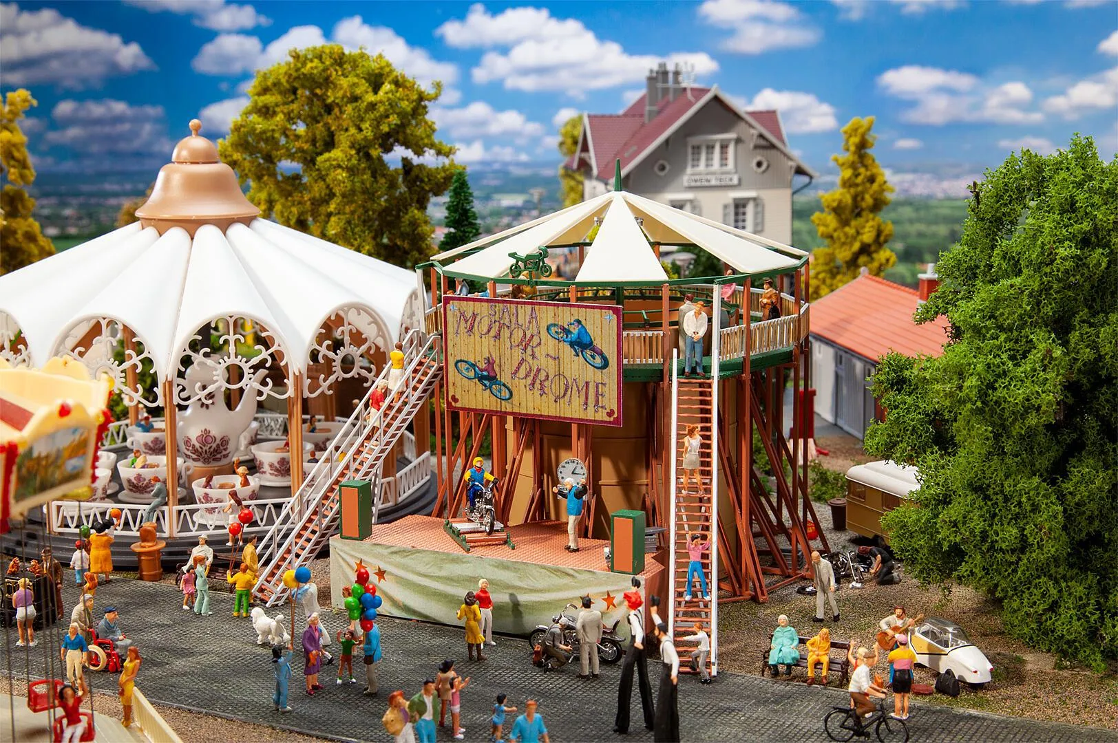 FALLER H0 140336 Motorrad-Steilwandshow Sala Motor-Drome