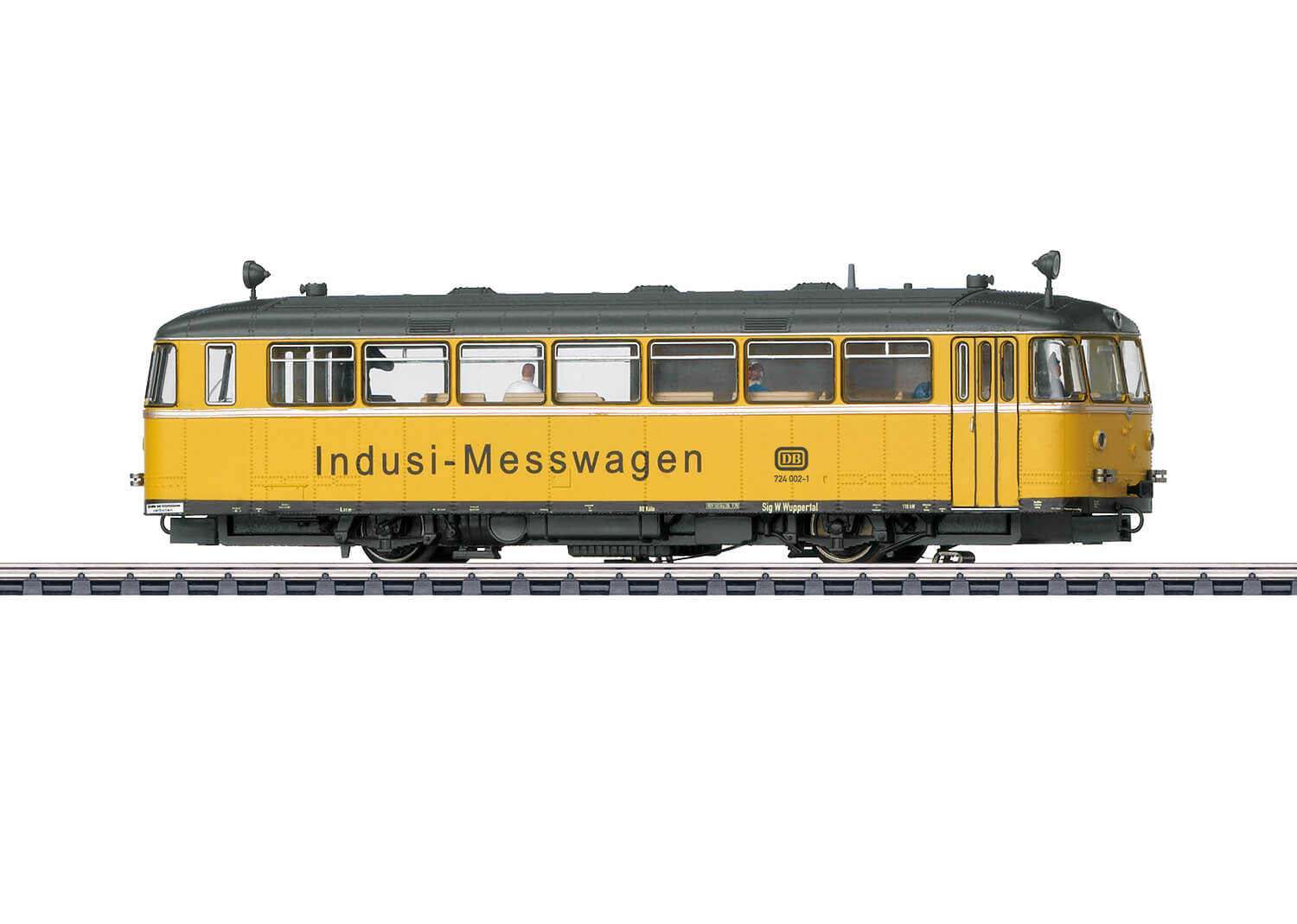 Märklin 39957 Triebwagen Baureihe 724 Indusi-Messwagen mit Innenbeleuchtung und Sound