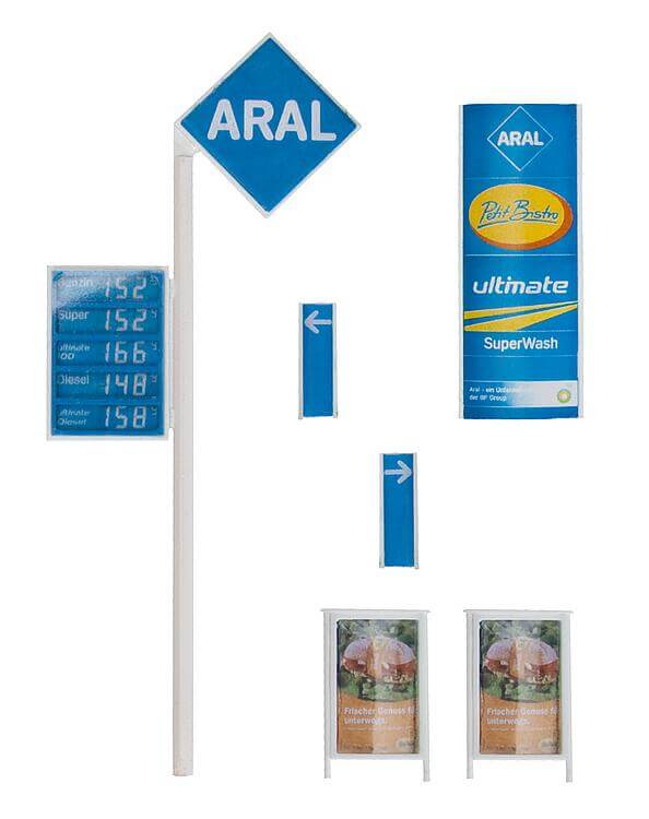 Faller 130482 H0 ARAL Tankstelle