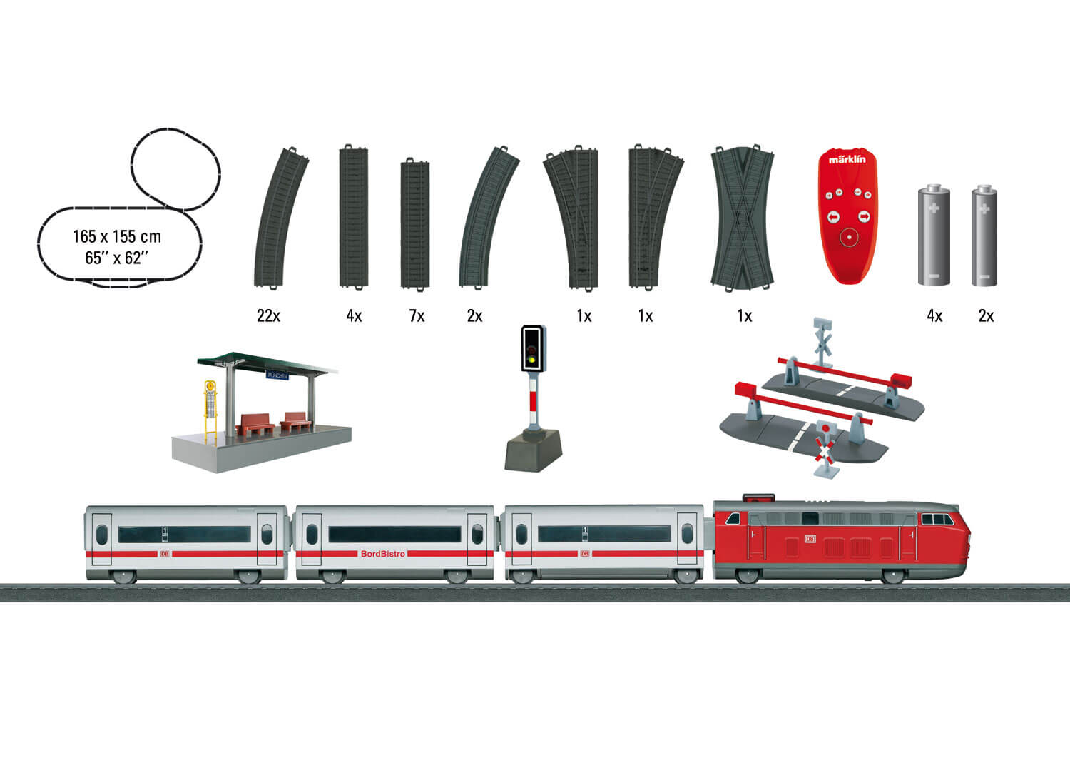 Märklin 29302 Märklin my world - Startpackung "Intercity"