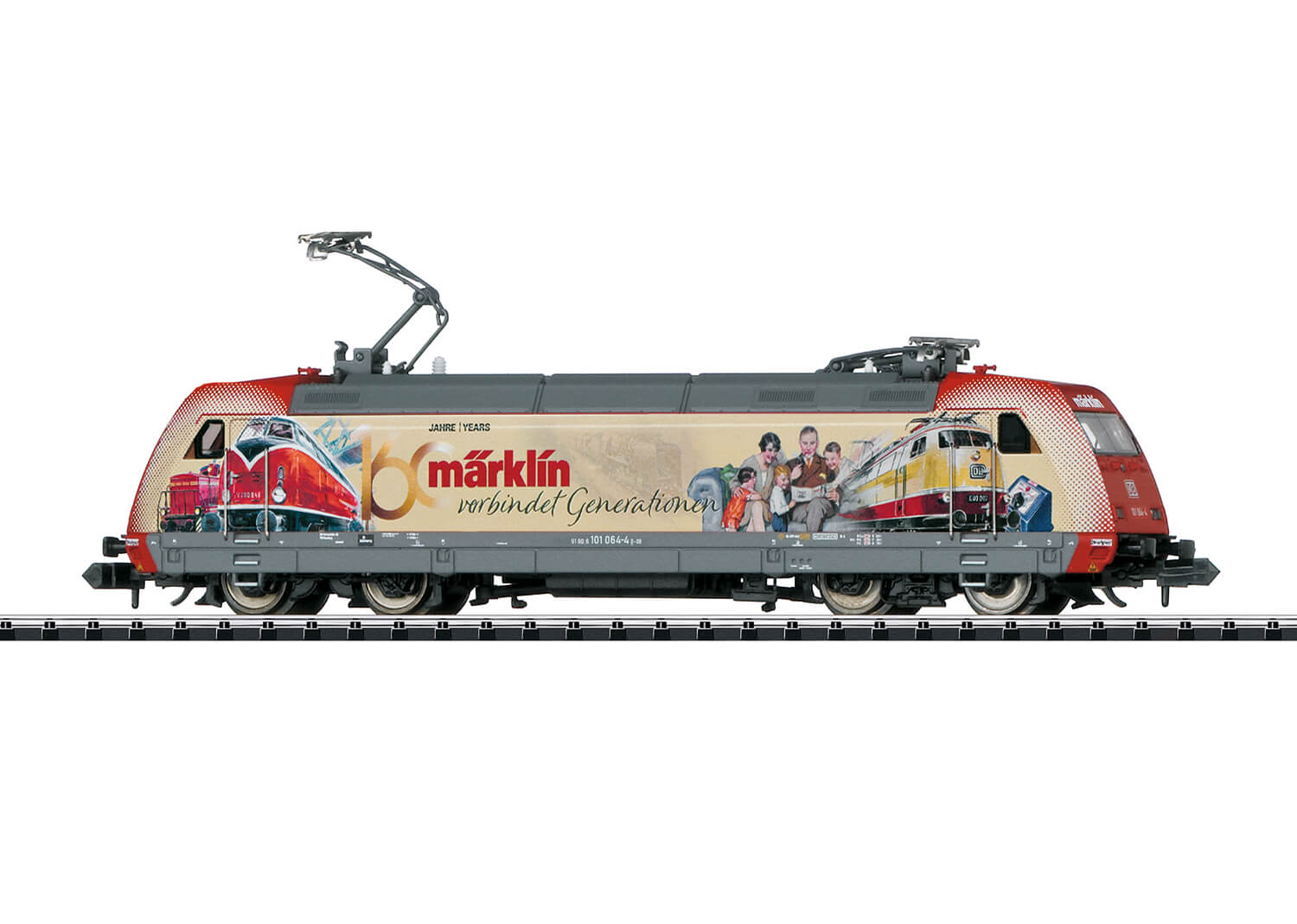 Minitrix 16086 Spur N Elektrolokomotive Baureihe 101 - 160 Jahre Märklin -