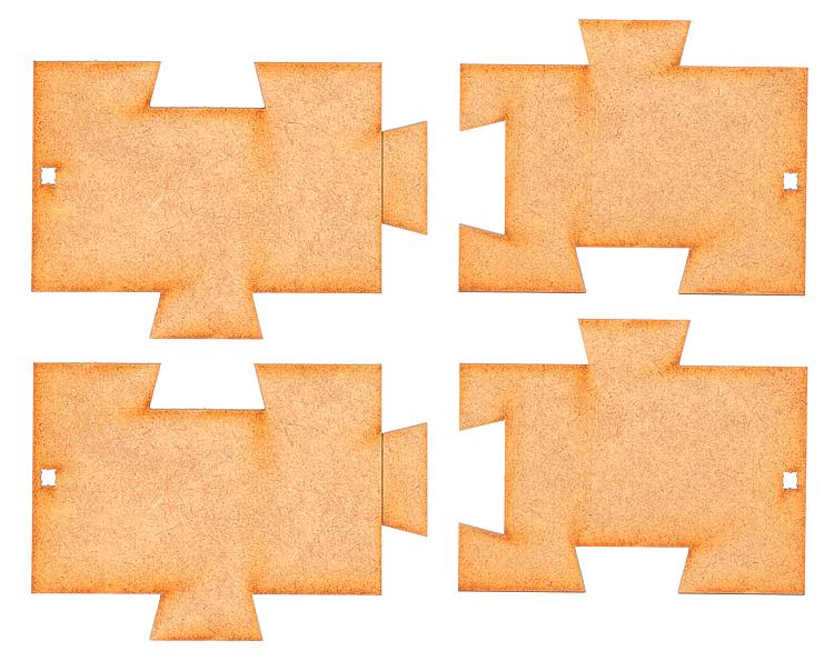 Faller 180890 H0 Bodenplatten Ergänzungs-Set zur kreativen Erweiterung der Industriehalle Goldbeck