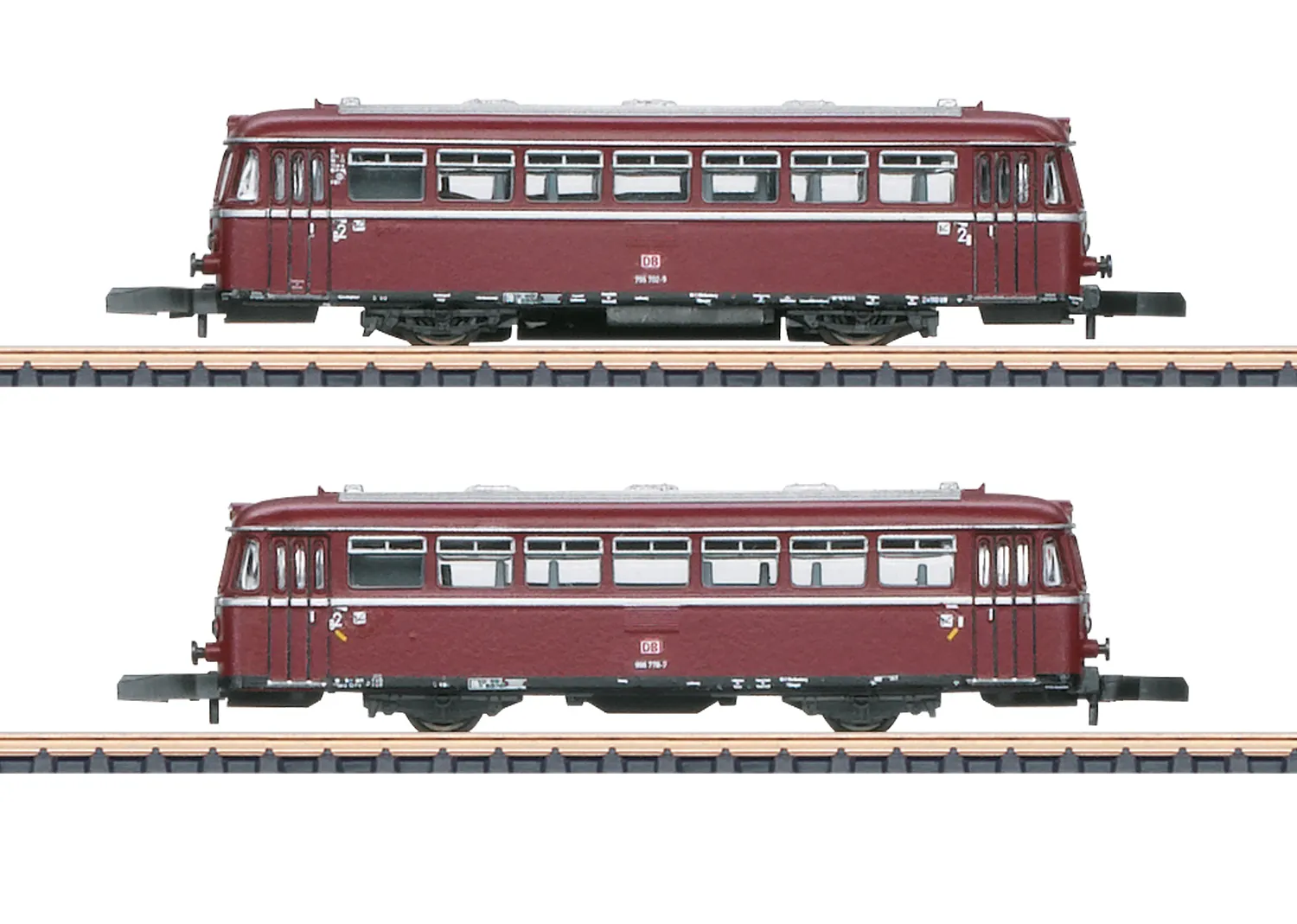 Märklin mini-club Spur Z 88168 Schienenbus BR 796 mit Beiwagen BR 996 DB AG
