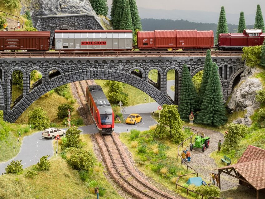 NOCH 60811 Perfekt-Set Rechts & links der Gleise