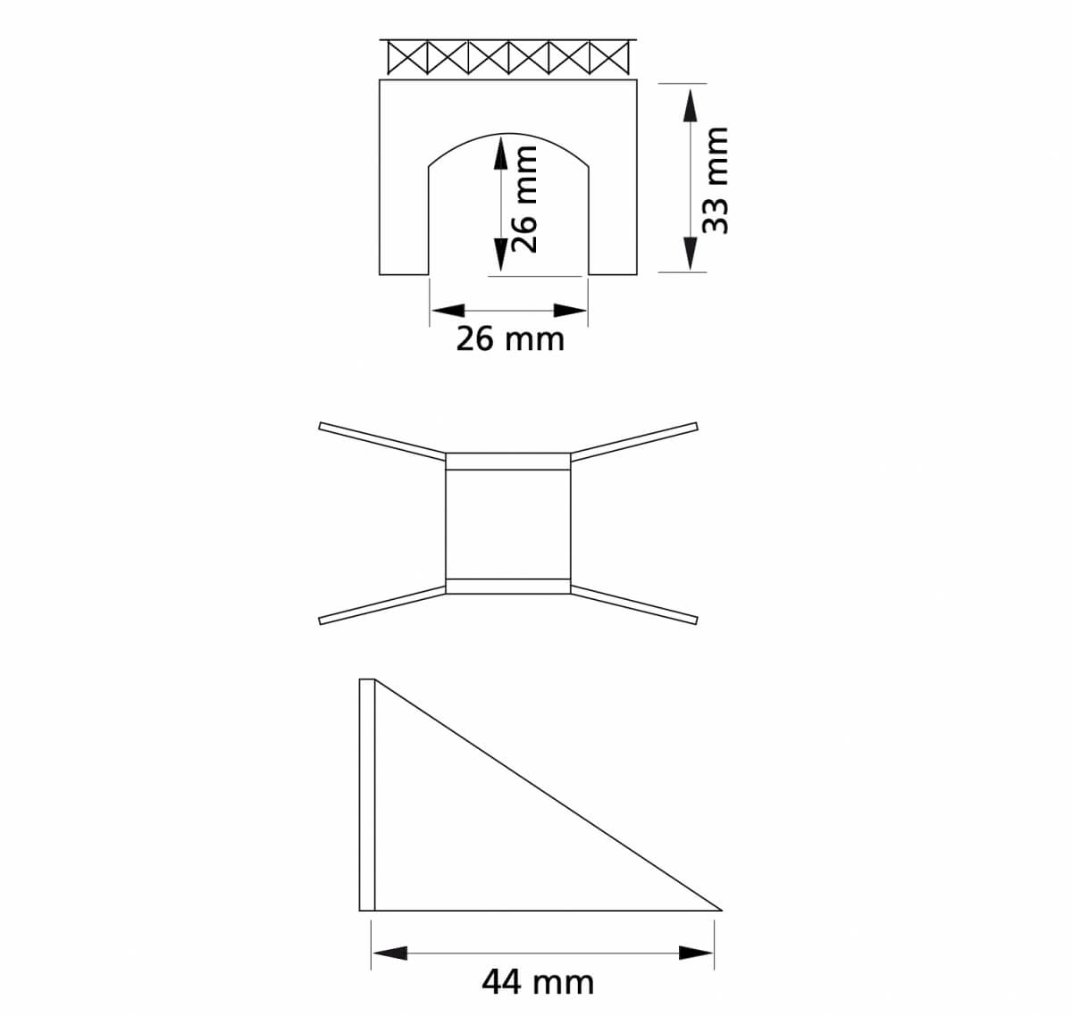 Auhagen 14471 Spur N Unterführung