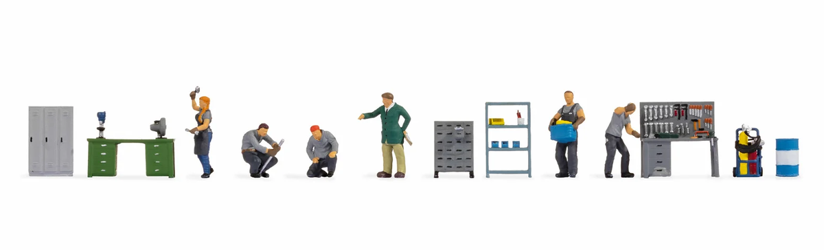 NOCH 16250 Figuren-Themenwelt Werkstatt