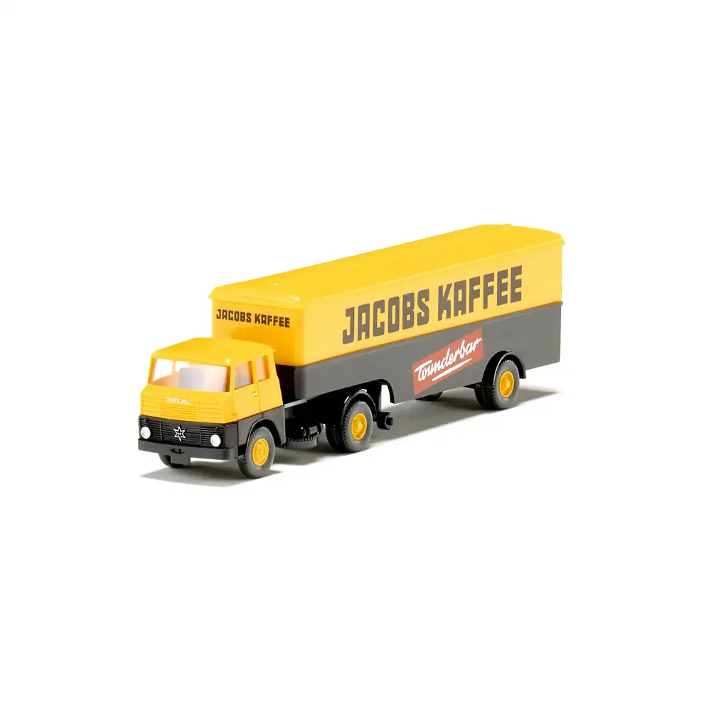 Wiking 051321 Henschel HS 14/16 Koffersattelzug Jacobs Kaffee