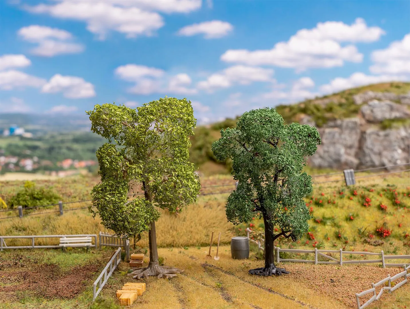 Faller H0 N TT 181804 2 Birnenbäume